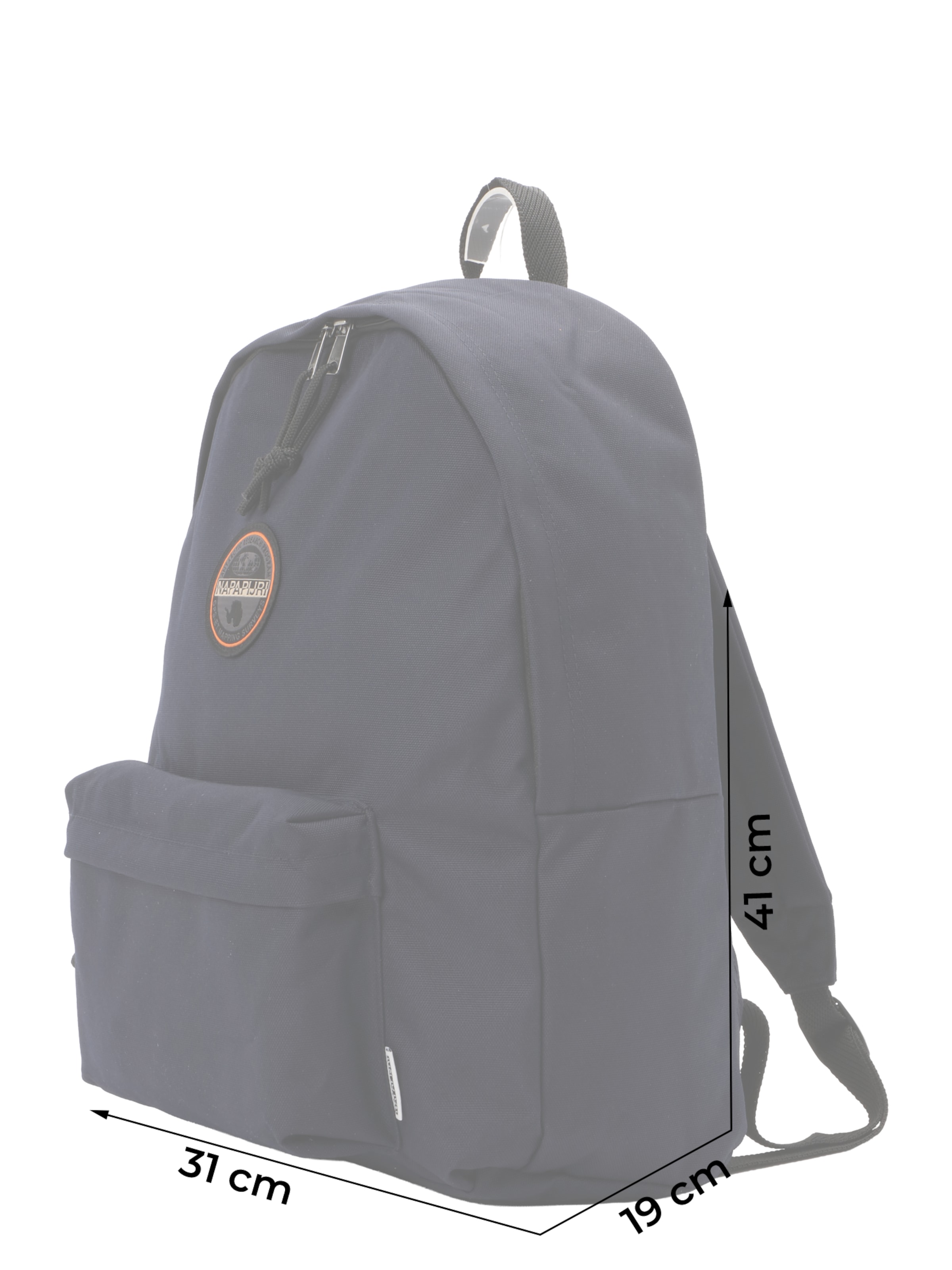 NAPAPIJRI - Mochila 'HERAS' em azul: frente