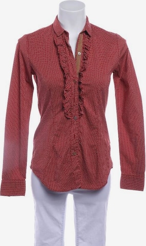 Caliban Bluse / Tunika XS in Rot: predná strana