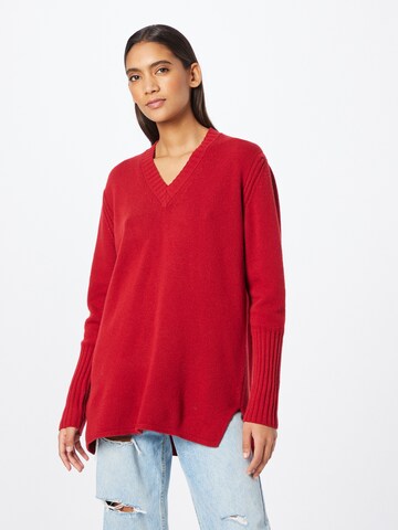 UNITED COLORS OF BENETTON Trui in Rood: voorkant
