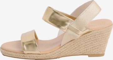 auksinė Friends Like These Sandalai: priekis