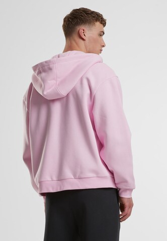 Urban Classics Sweat jacket in Pink