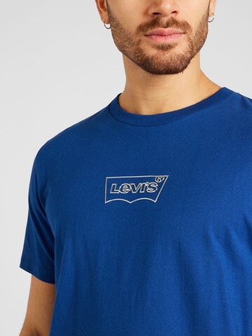LEVI'S ® Štandardný strih Tričko - Modrá