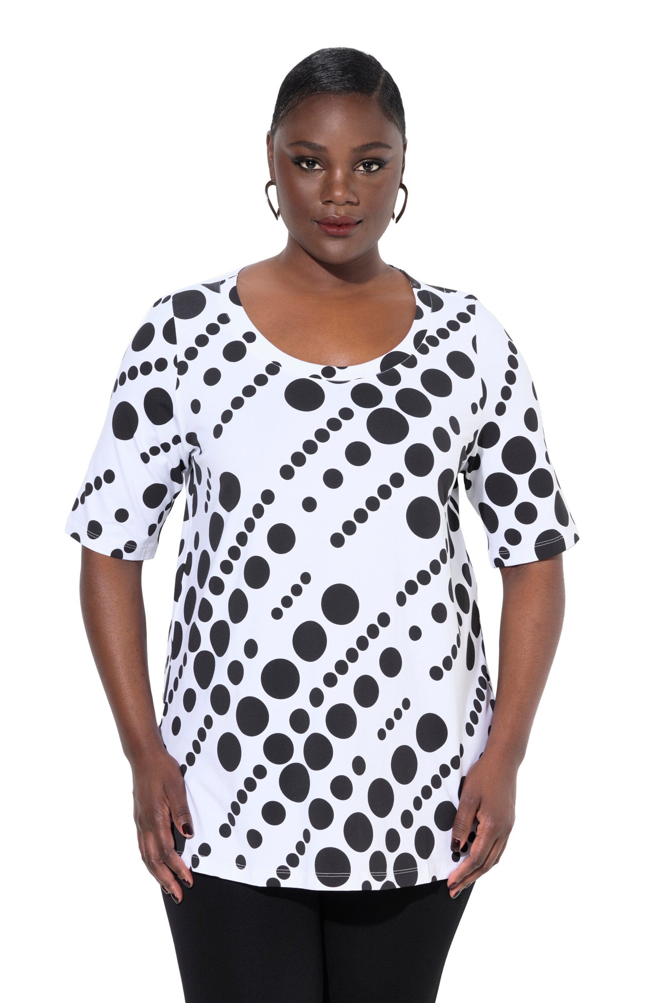 Ulla Popken Shirt in White: front