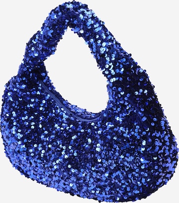 Borsa a spalla 'Crush On You' di NLY by Nelly in blu: frontale