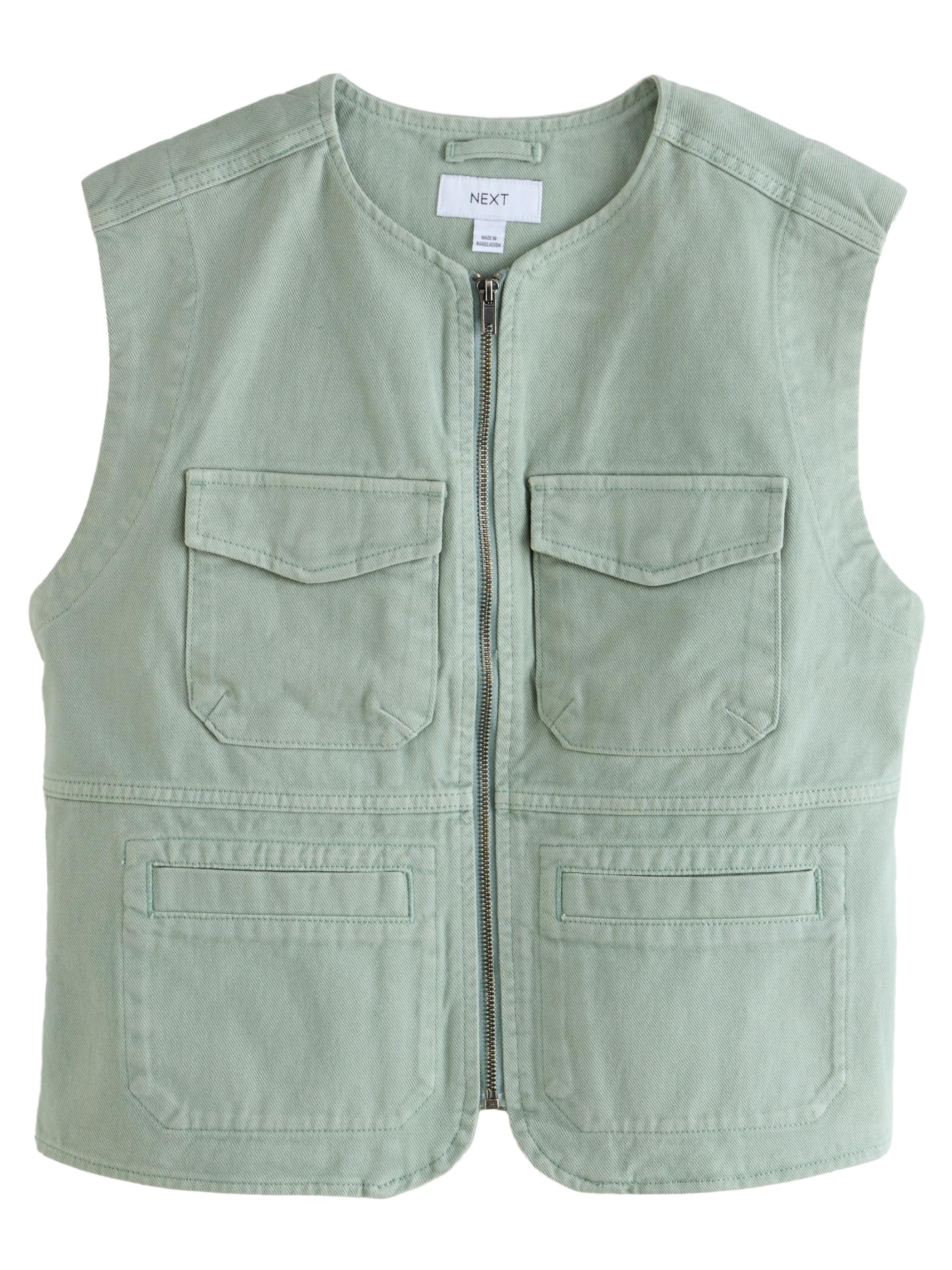 Next Vest i grøn: forside