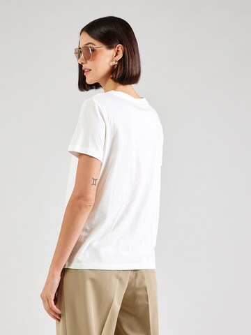 COMMA T-Shirt in Weiß