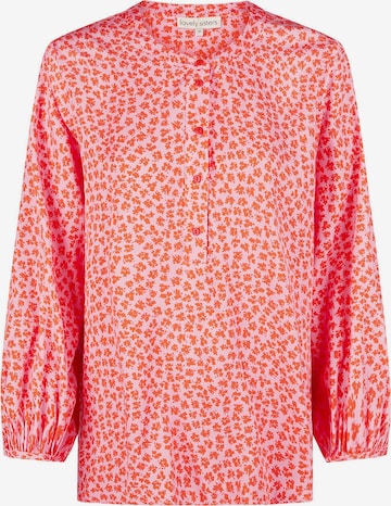 Lovely Sisters Blouse 'Marisa' in Pink: front