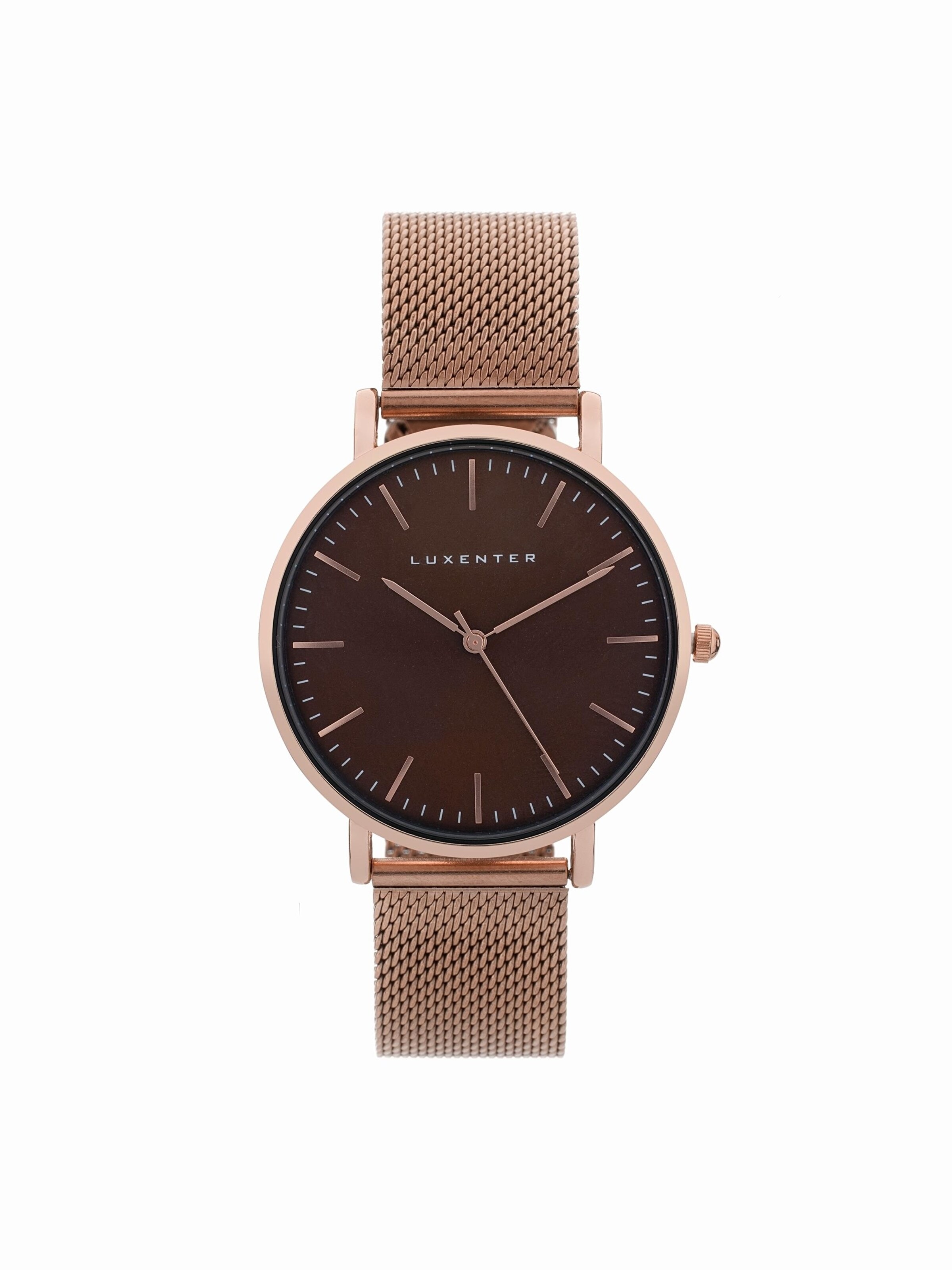 Luxenter - Reloj analógico 'DIDIA' en oro: frente