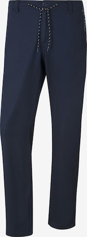 Jan Vanderstorm Loose fit Pants ' Boj ' in Blue: front