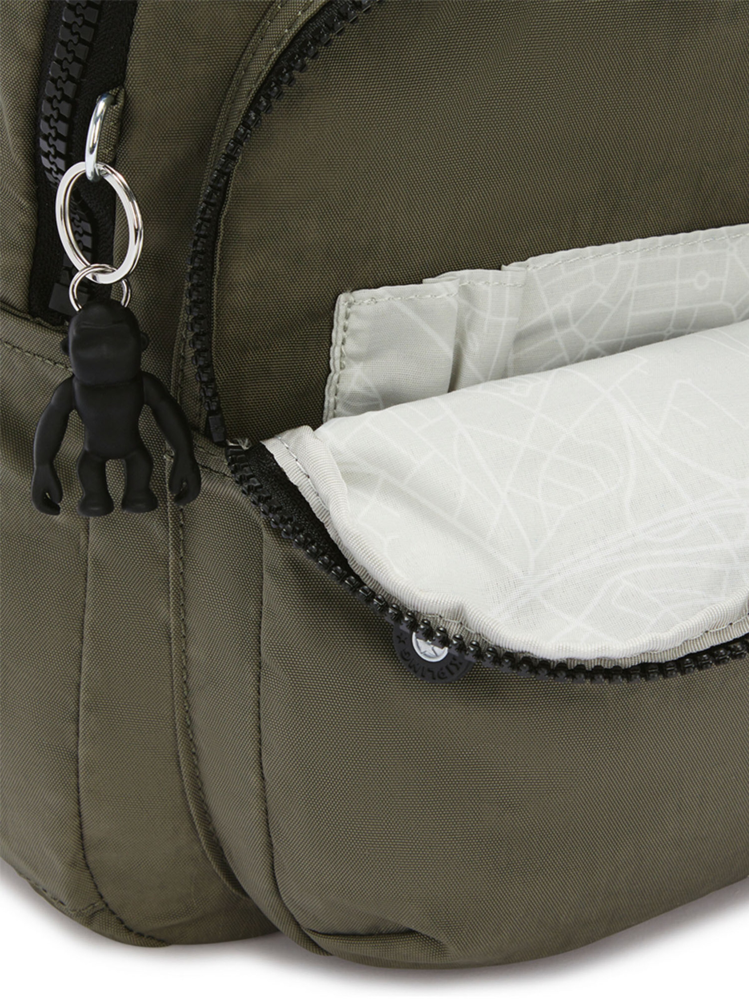 KIPLING Σακίδιο πλάτης 'Seoul' σε πράσινο