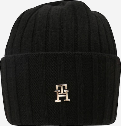 TOMMY HILFIGER Bonnet 'ESSENTIAL' en noir, Vue avec produit