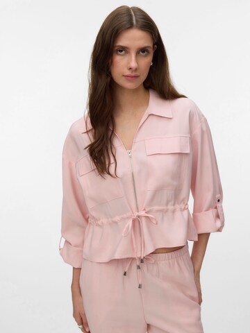 VERO MODA Bluse 'VMKatie' in Pink: Vorderseite