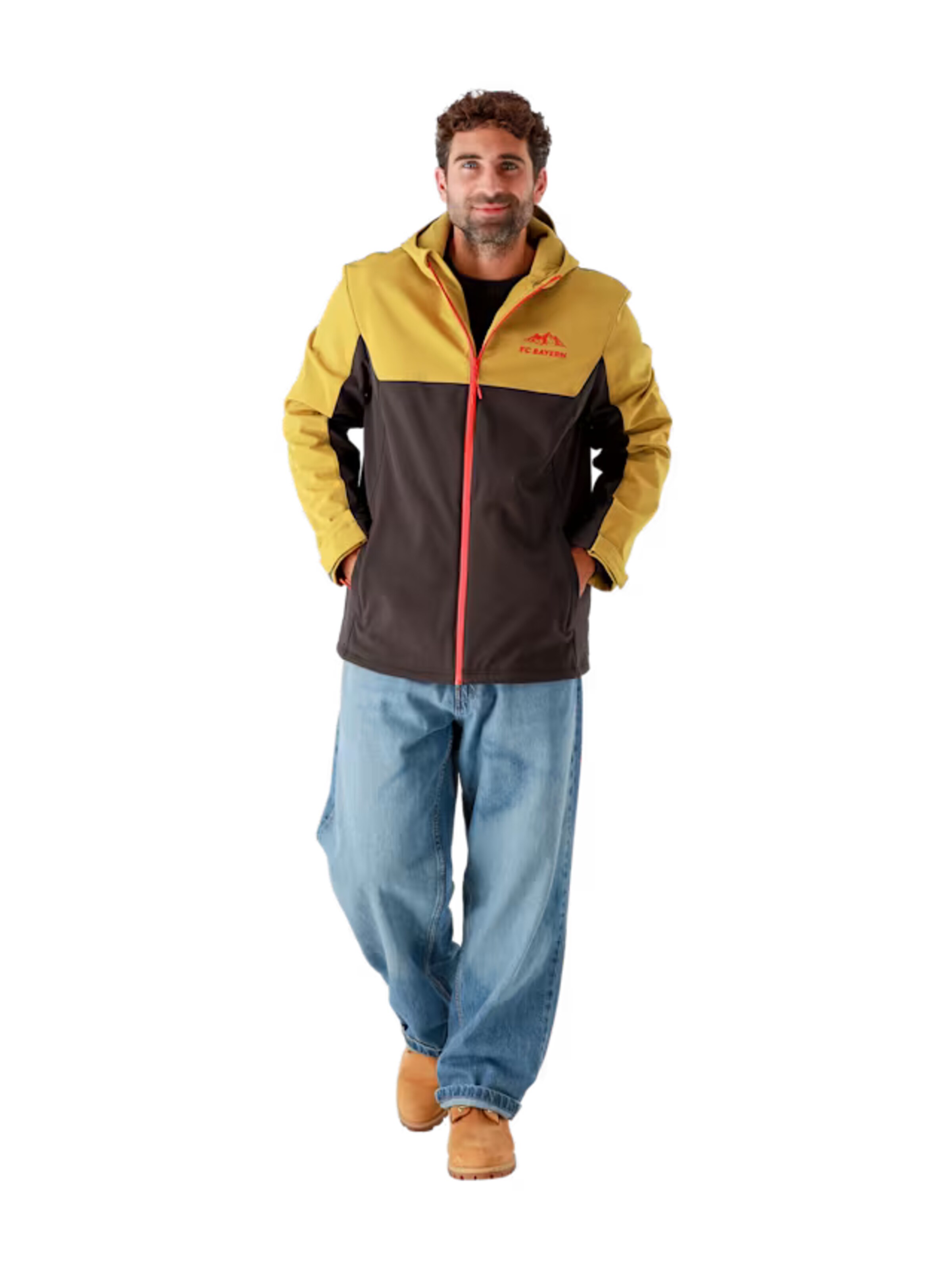 FC BAYERN MÜNCHEN Softshelljacke Heimat in Mischfarben