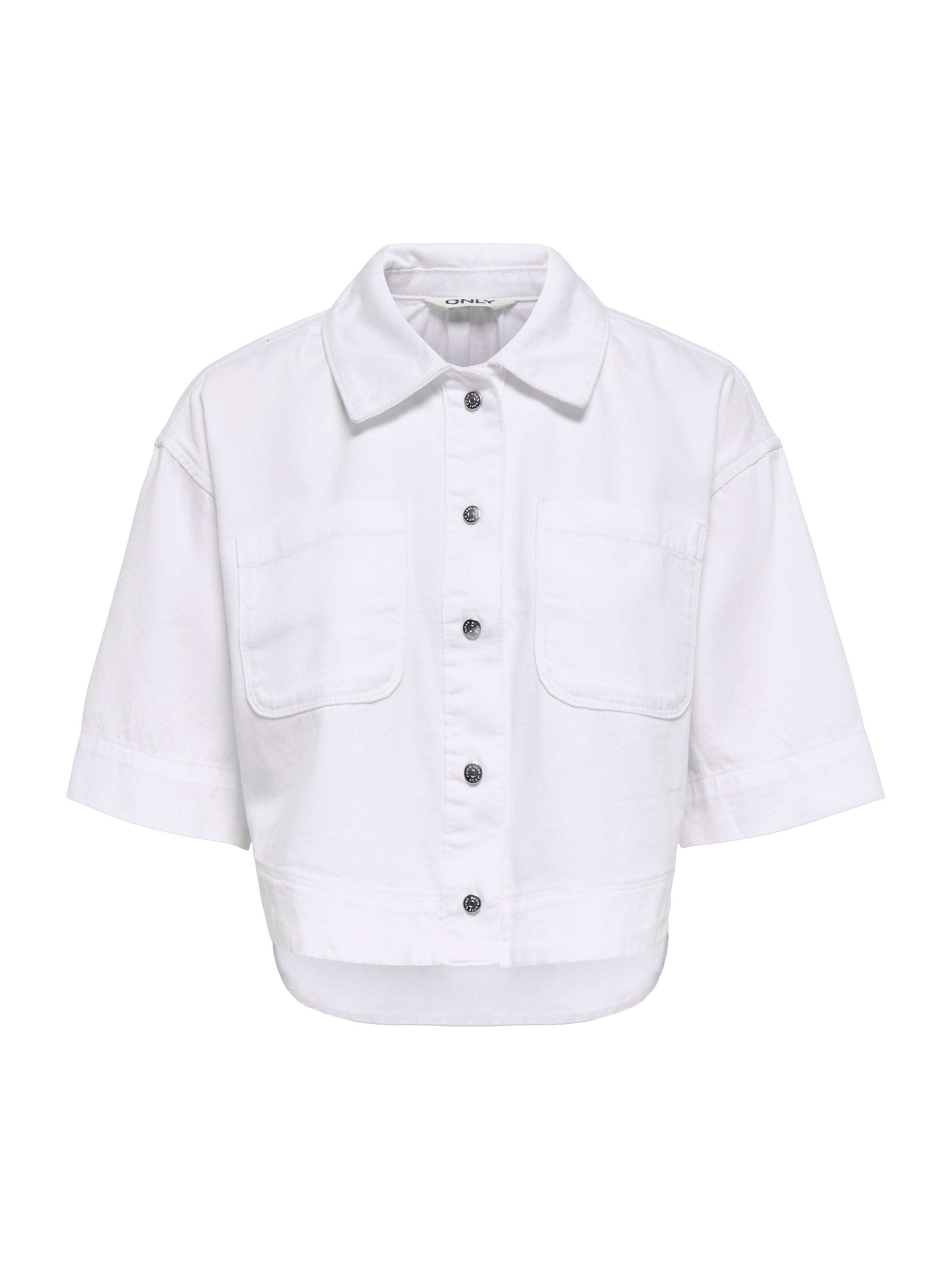 Chemisier 'ONLCLEO' ONLY en blanc : devant