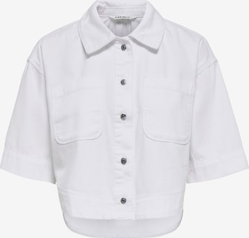 Chemisier 'ONLCLEO' ONLY en blanc : devant