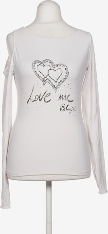 Blugirl by Blumarine Langarmshirt L in Weiß: predná strana