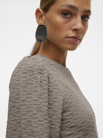 VERO MODA Bluse in Grau
