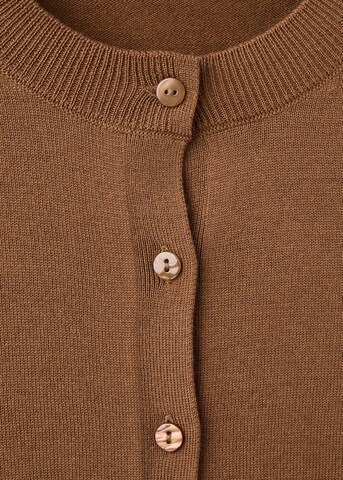 MANGO Knit Cardigan 'Olsen' in Brown