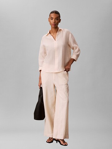 Calvin Klein Bluse in Beige