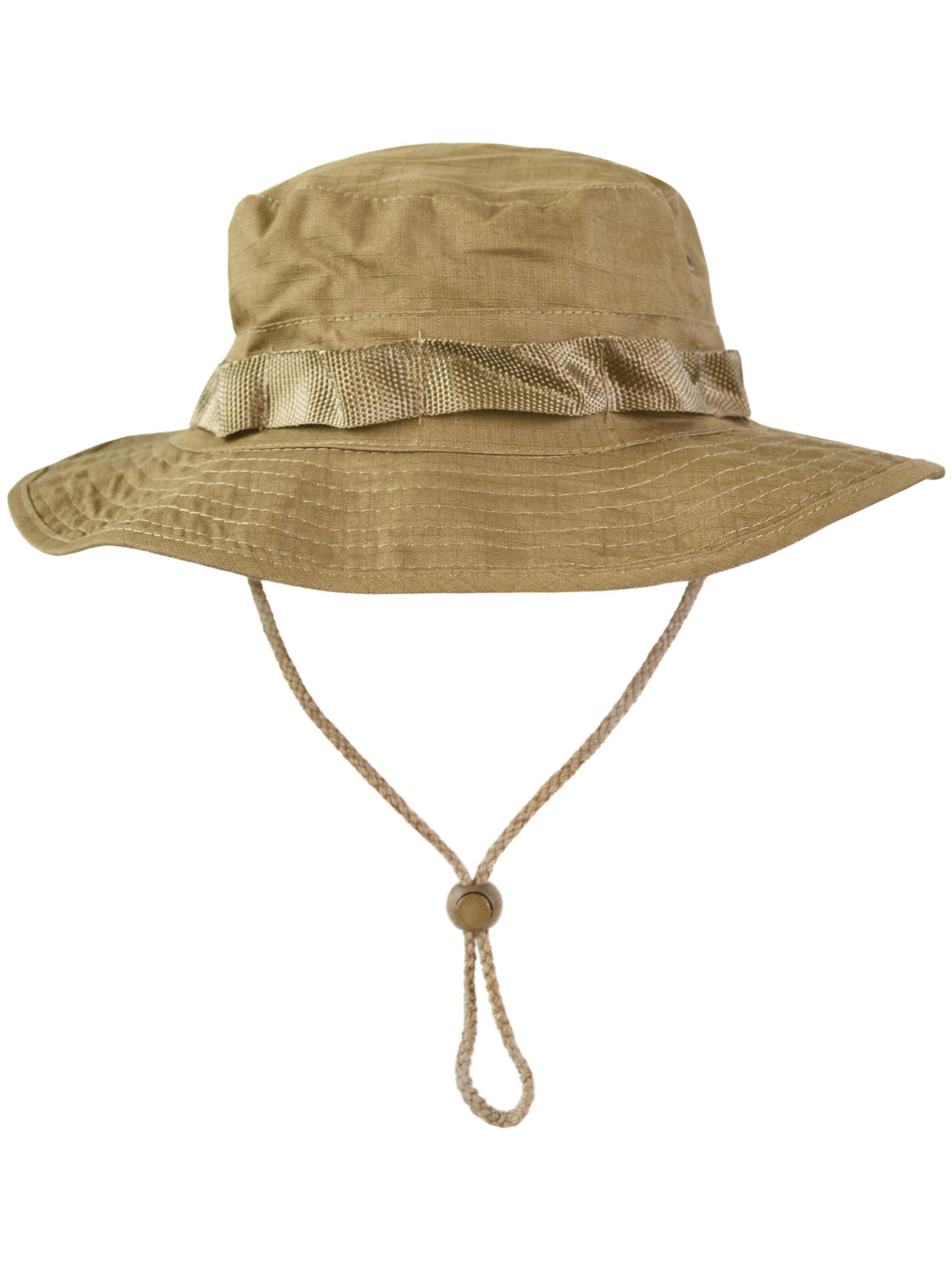 normani Hoed ' Boondock ' in Beige: voorkant