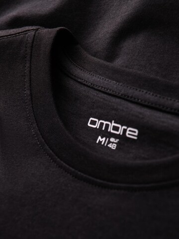 Ombre Shirt in Black