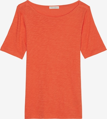 T-shirt Marc O'Polo en orange : devant