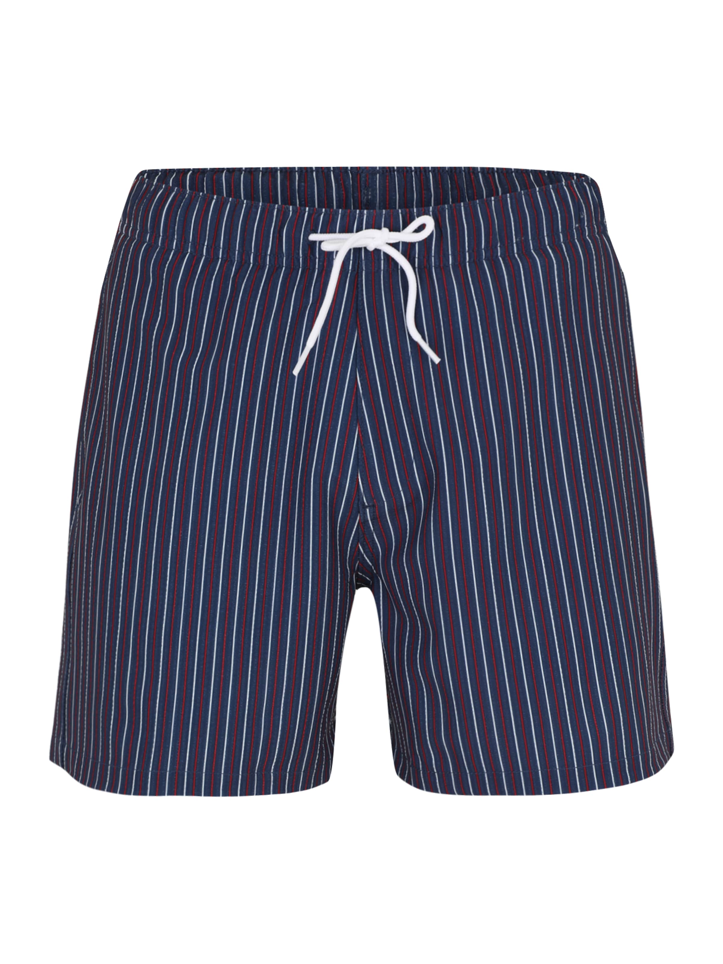 Pantaloncini da bagno 'EAST COAST' HOLLISTER di colore navy / rosso scuro / bianco, Visualizzazione prodotti