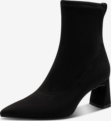 Tamaris Enkellaarsjes in Zwart: voorkant