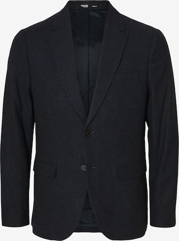 mėlyna SELECTED Priglundantis modelis Klasikinis švarkas 'SLHREED': priekis