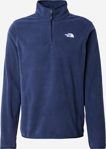 THE NORTH FACE Спортивная кофта 'Glacier' в Синий: спереди