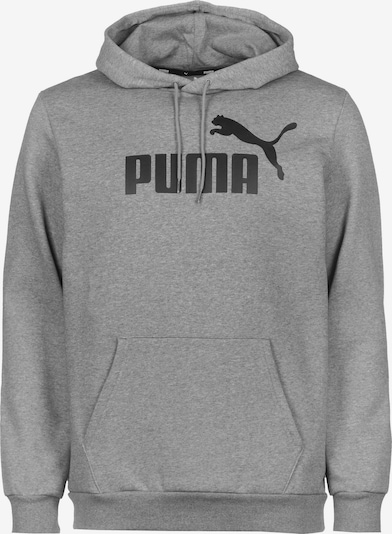 PUMA Sportsweatshirt 'Essentials' in graumeliert / schwarz, Produktansicht