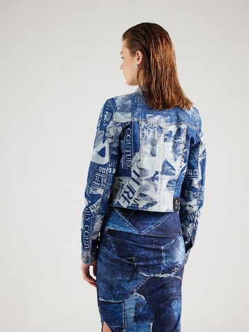 Versace Jeans Couture - Casaco meia-estação em azul