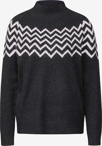 STREET ONE Sweater in Grey: front