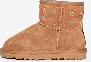 Bottes de neige 'Floria' Gooce en marron : devant