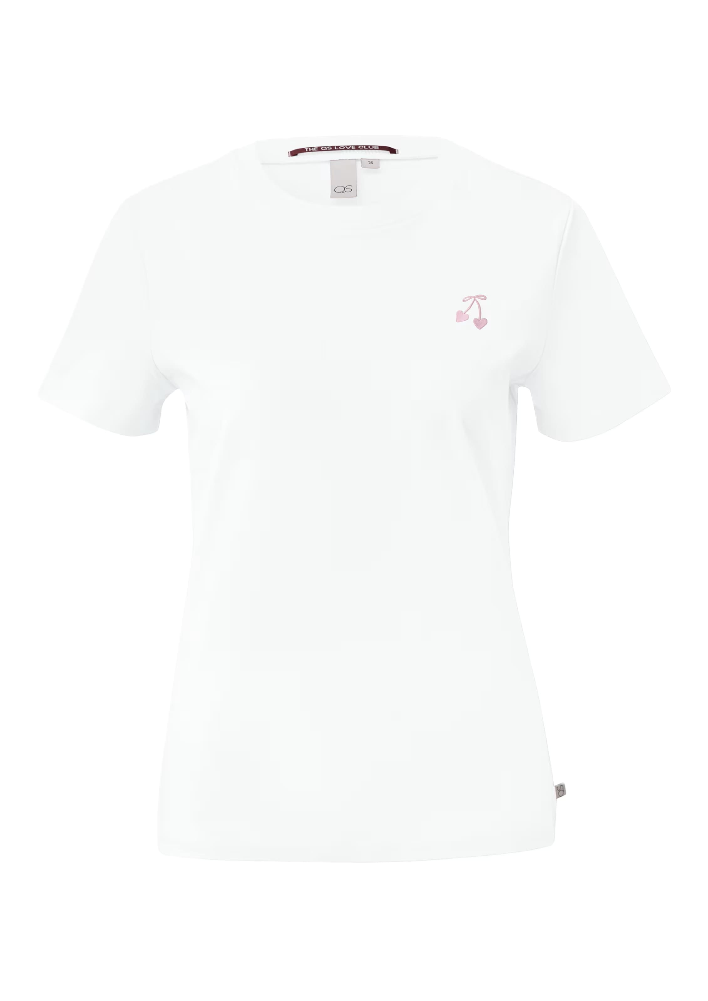 QS Shirt in Wit: voorkant
