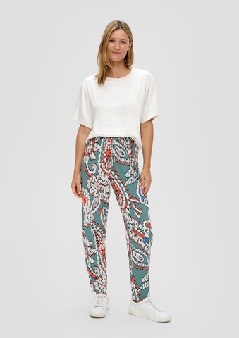 Regular Pantalon s.Oliver en vert