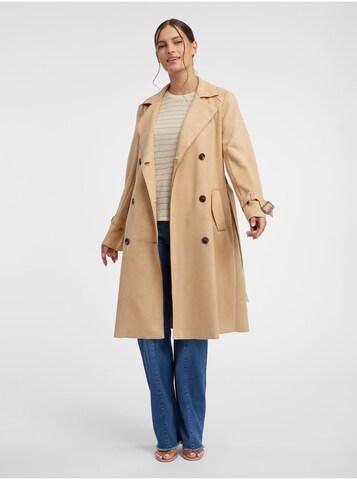 Orsay Between-Seasons Coat in Beige