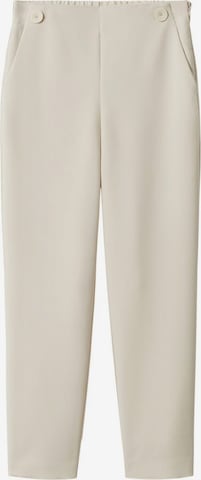 MANGO Hose 'Dorito' in Beige: predná strana