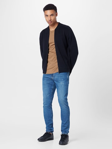 Coupe slim Jean 'Stanley' Pepe Jeans en bleu