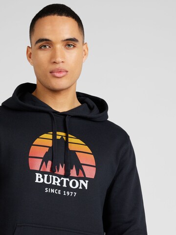 BURTON Sweatshirt 'UNDERHILL' in Zwart