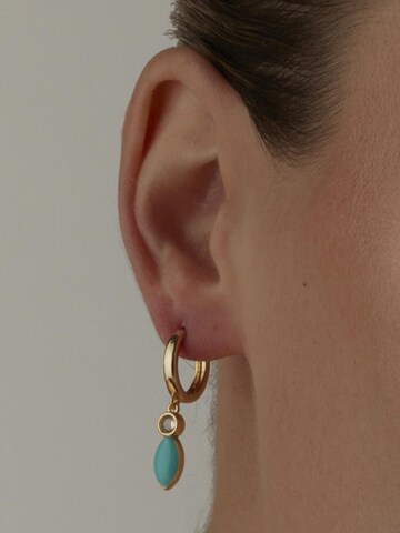 Luxenter Earrings 'Rielo' in Blue