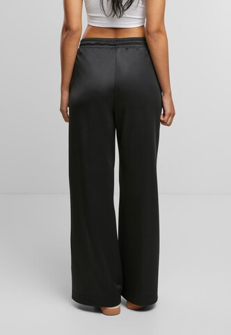 Urban Classics Wide leg Pants in Black