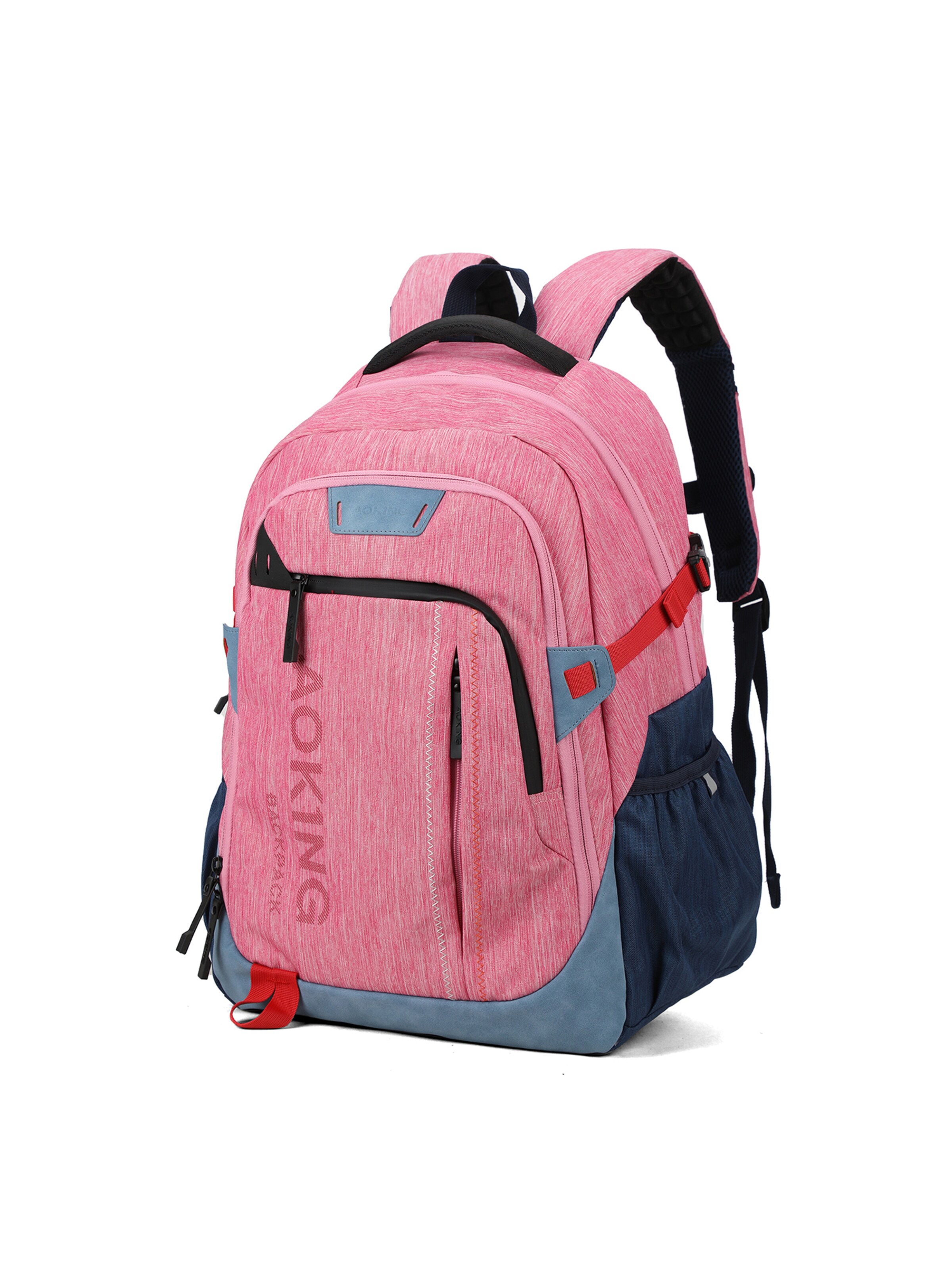 Sac à dos Aoking en rose : devant