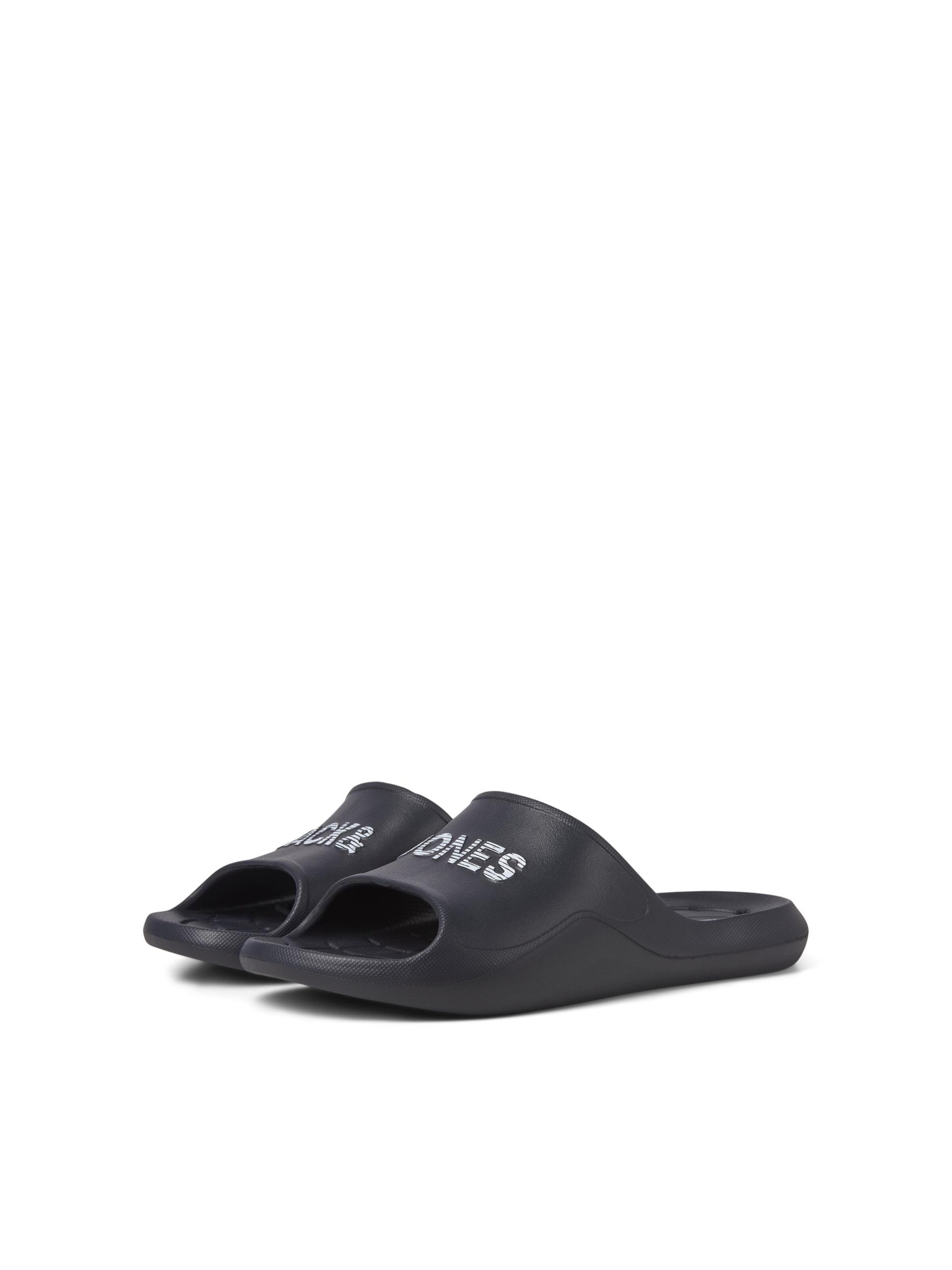 Männer Offene Schuhe JACK & JONES Pantolette 'Garrix' in Schwarz - EF32933 Männer Offene Schuhe JACK & JONES Pantolette 'Garrix' in Schwarz - EF32933