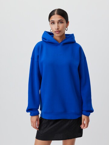 Sweat-shirt 'Joelle' LeGer by Lena Gercke en bleu : devant