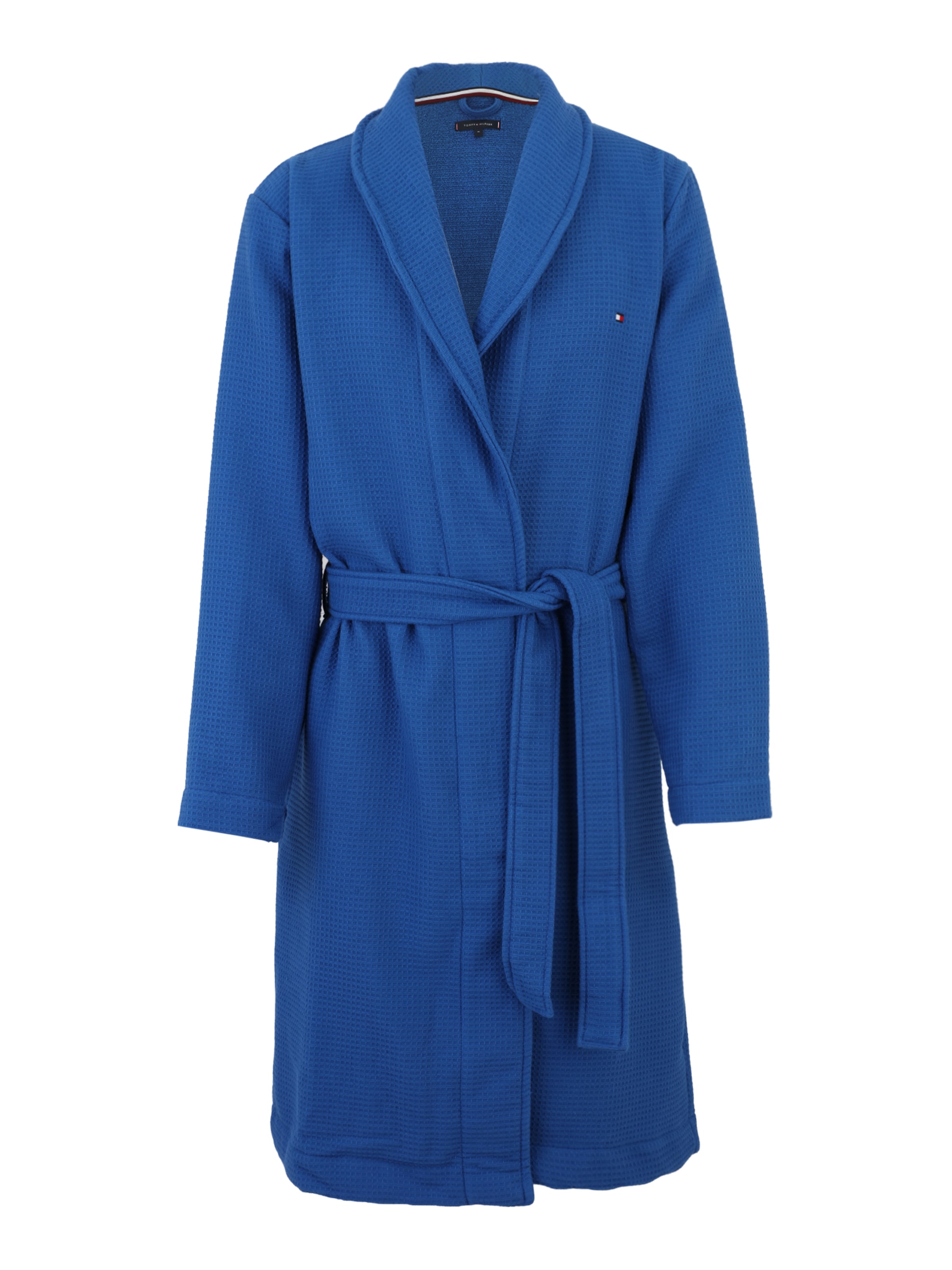 Tommy Hilfiger Underwear Банный халат длинный в Синий: спереди