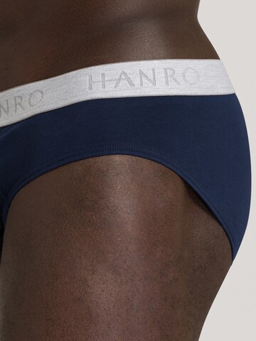 Hanro Slip 'Cotton Essentials' in Blau