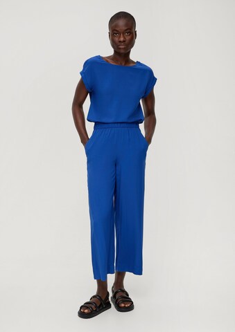 s.Oliver Wide Leg Hose in Blau