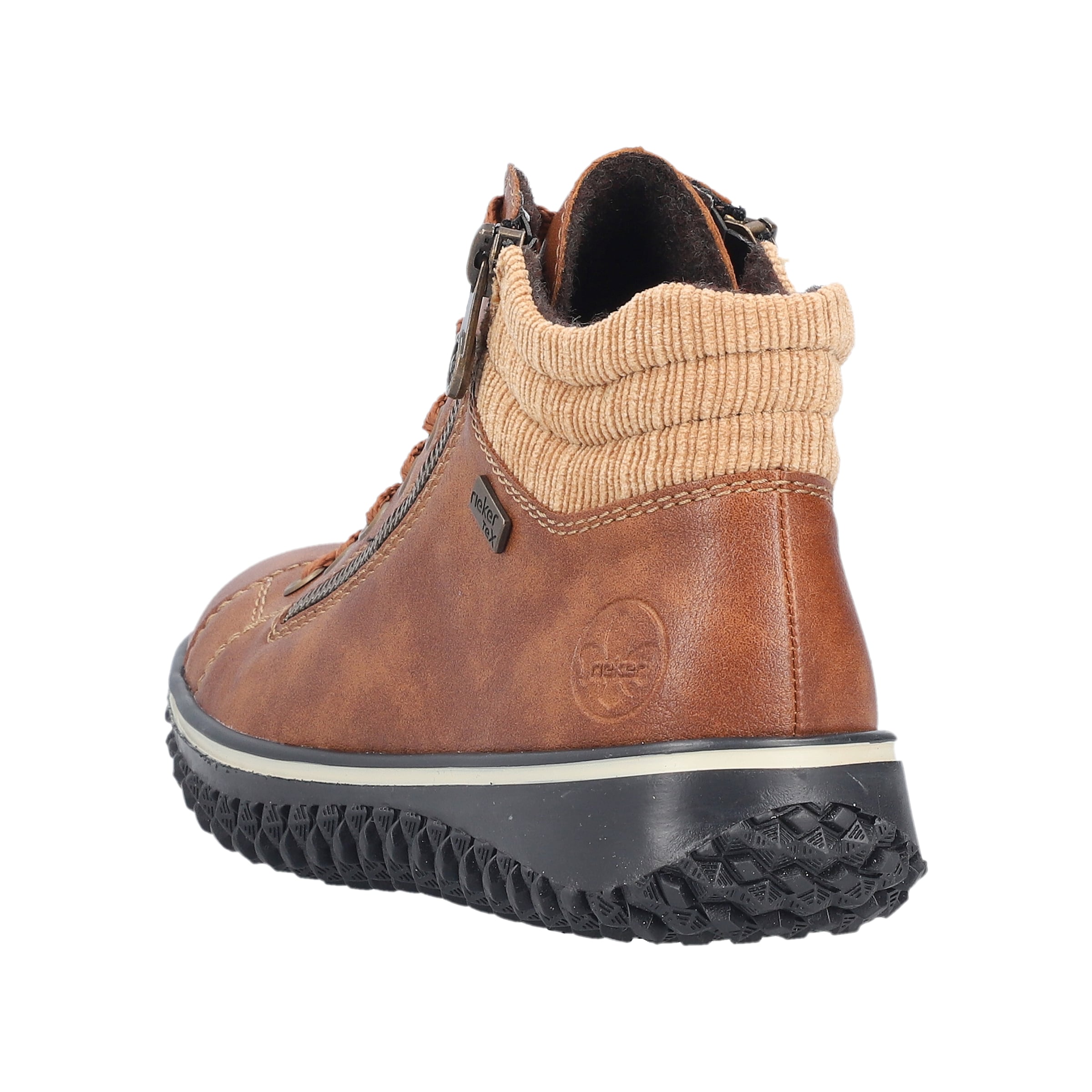 Bottes à lacets 'Z4263' Rieker en marron