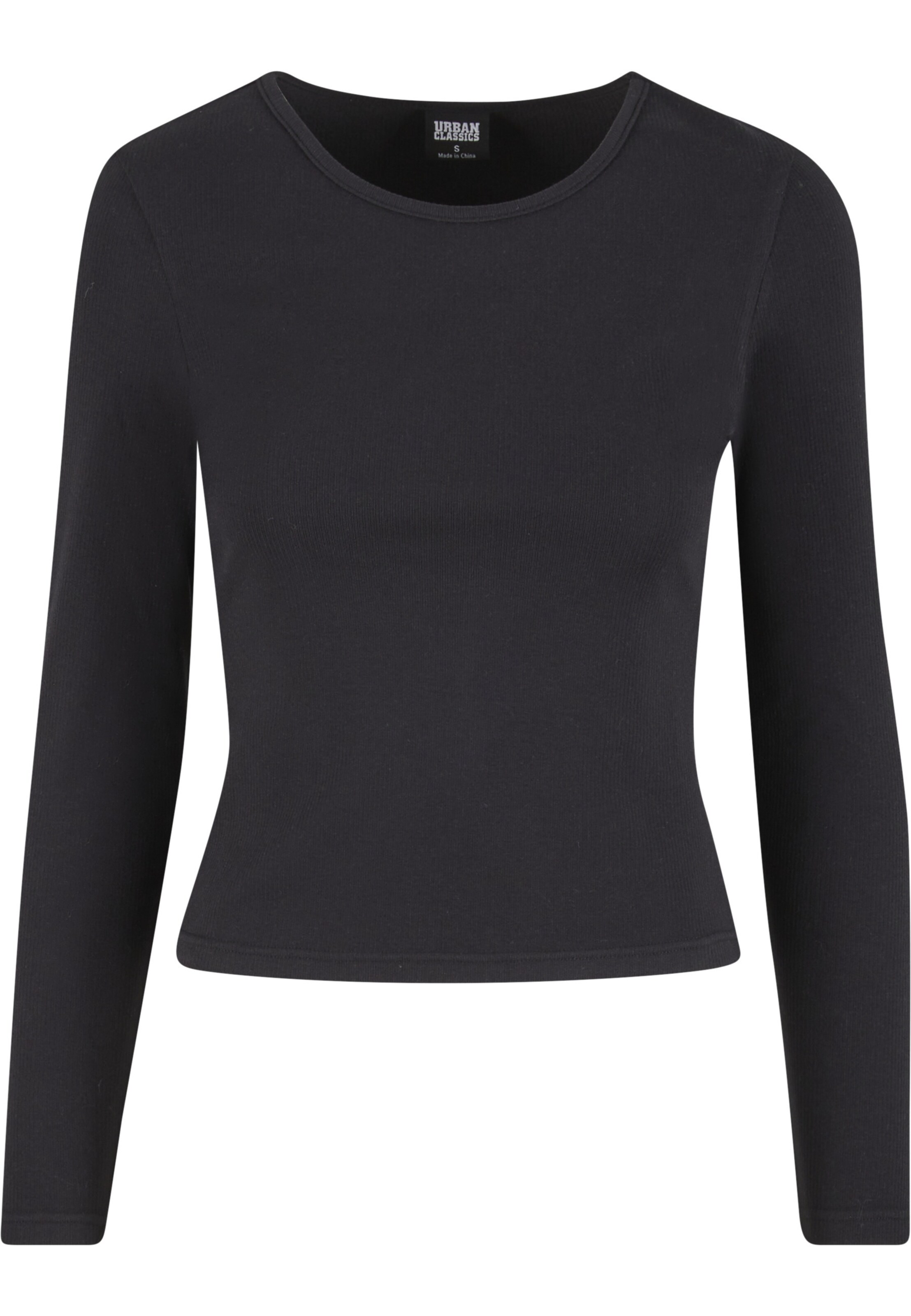 Urban Classics T-shirt en noir, Vue avec produit